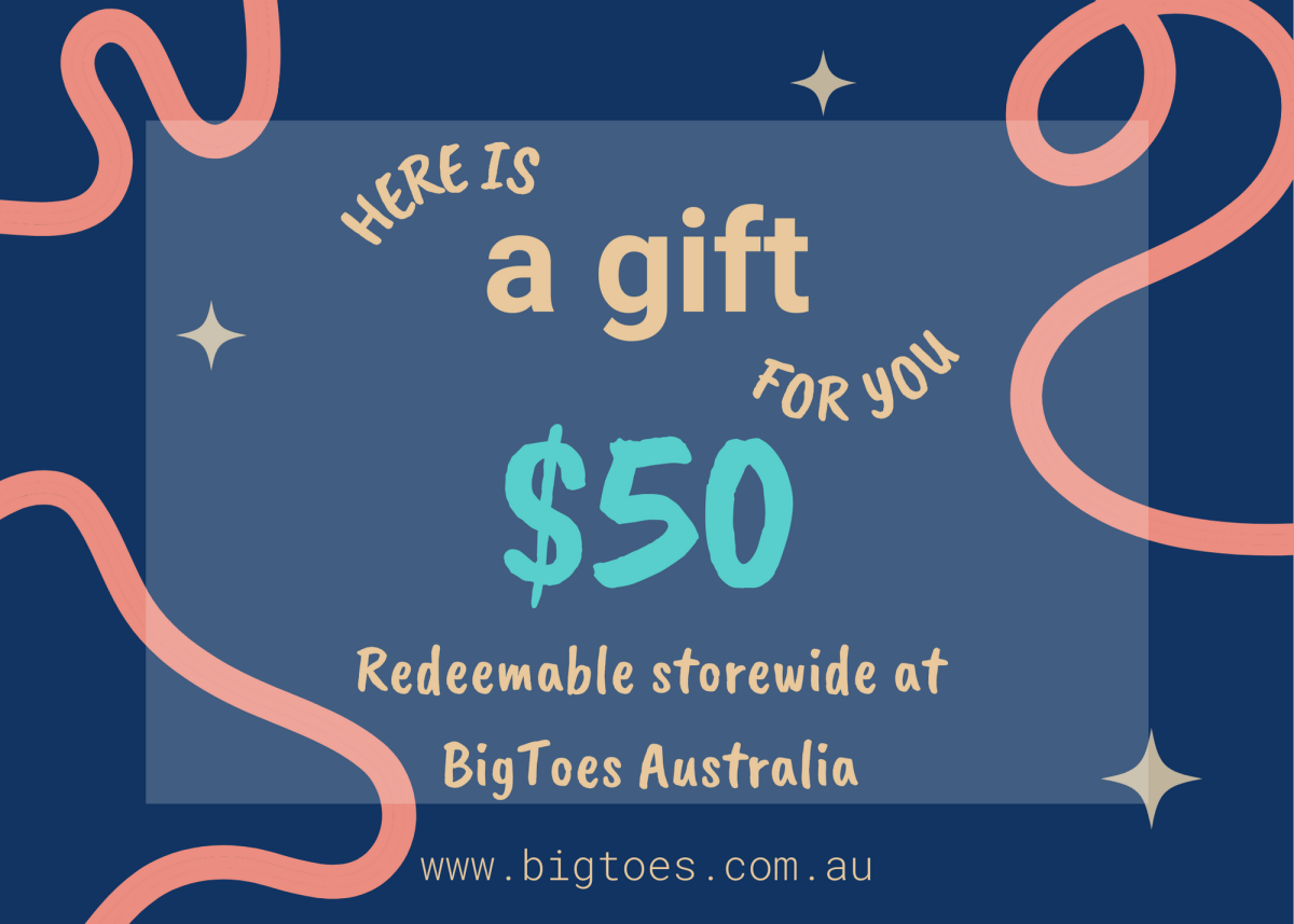 E-Gift Card | $50 - BigToes Australia