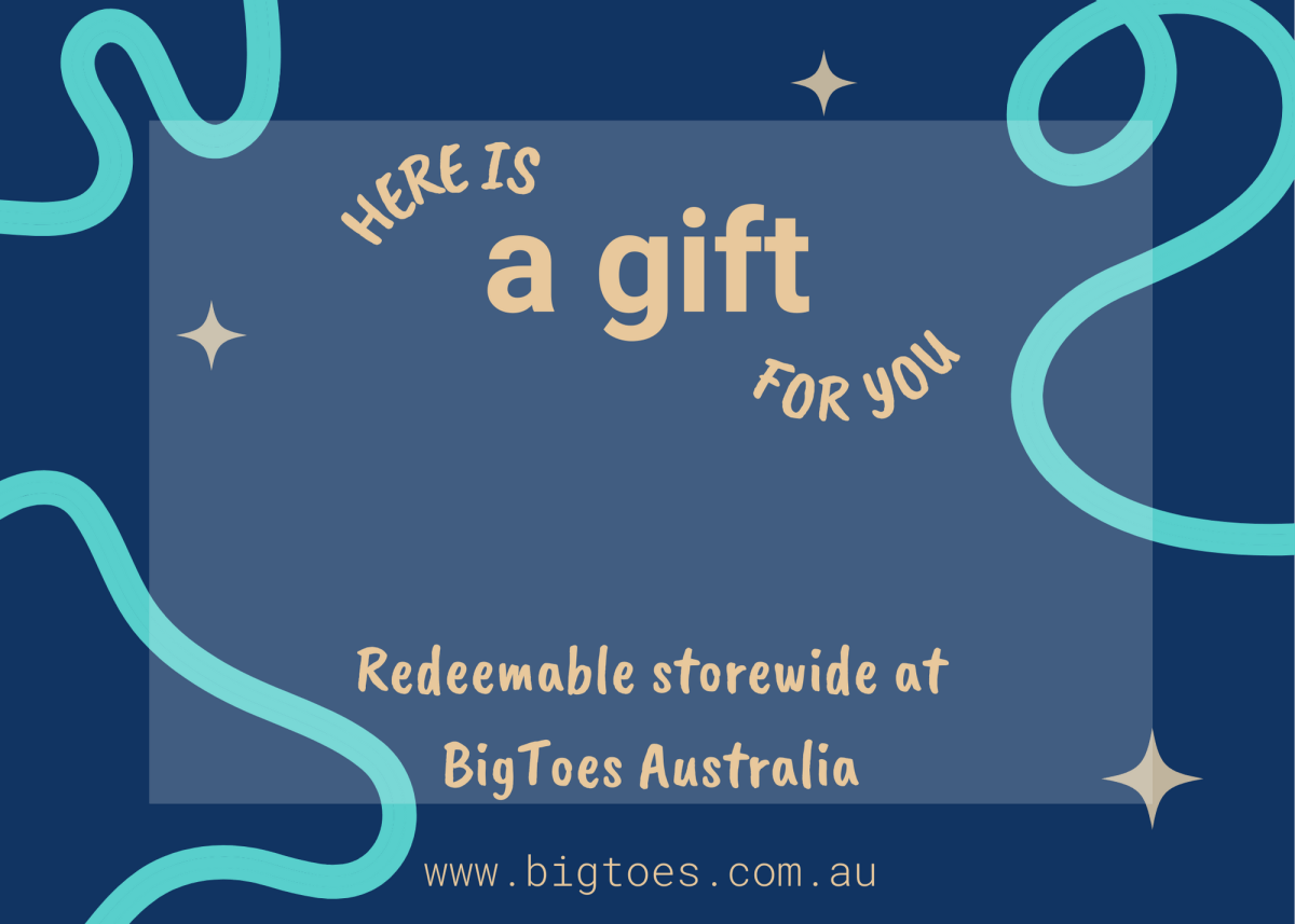 BigToes Australia E-Gift Cards - BigToes Australia