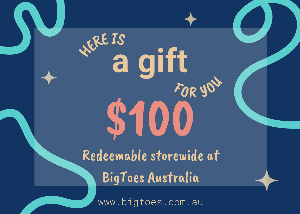 E-Gift Card | $100 - BigToes Australia